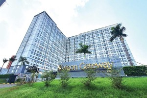 Chung cư Saigon Gateway - một trong những điểm nóng tranh chấp giữa chủ Kl99ok phiên bản mới và người dân liên quan đến sổ hồng Ảnh: Trọng Tín
