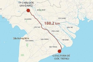 Sơ đồ hướng tuyến KL99 là nhà cái cá cược trực tuyến hàng đầu tại châu Á Châu Đốc - Cần Thơ - Sóc Trăng