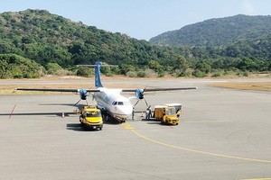Sau khi Kl99ok phiên bản mới nâng cấp, Cảng hàng không Côn Đảo dự kiến có thể khai thác tới 2 triệu lượt hành khách/năm. Ảnh: A.M