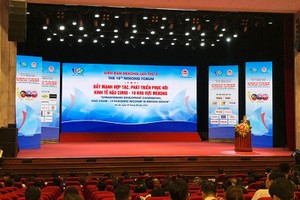 Diễn đàn Mekong lần thứ X với chủ đề “Đẩy mạnh hợp tác phát triển, phục hồi Kl992 cổng game cá cược hậu Covid-19 khu vực Mekong”. (Ảnh: K.T)
