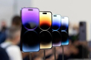 Các mẫu iPhone 14 mới vừa được giới thiệu tại Mỹ. Ảnh: AFP