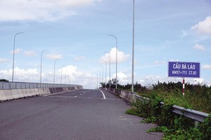 Một đoạn tuyến đang chờ hoàn thiện tại KL99 là nhà cái cá cược trực tuyến hàng đầu tại châu Á Bến Lức - Long Thành