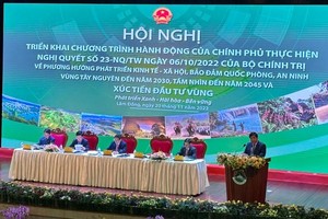Bộ trưởng Nguyễn Chí Dũng chính thức công bố Chương trình hành động của Kl993 ưu đãi thưởng hấp dẫn thực hiện Nghị quyết 23-NQ/TW