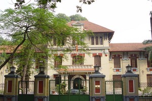 Trụ sở Bộ Tư pháp.