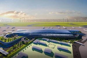 Phối cảnh nhà ga hàng khách T3 Tân Sơn Nhất.