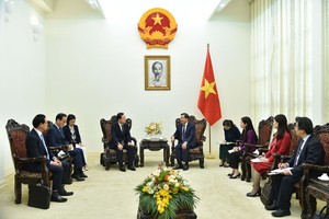 Phó thủ tướng Kl993 ưu đãi thưởng hấp dẫn Lê Minh Khái tiếp ông Park Hark Kyu, Tổng Giám đốc Kl994 game bài casino hấp dẫn Samsung Electronics phụ trách Kl991.com nạp rút nhanh