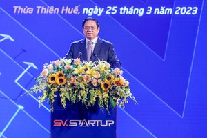Thủ tướng Kl993 ưu đãi thưởng hấp dẫn yêu cầu các bộ, ngành, địa phương tiếp tục tạo môi trường, điều kiện, cơ sở pháp lý thuận lợi để thanh niên khởi nghiệp. Ảnh: VGP/Nhật Bắc