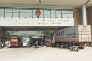 Kim ngạch xuất Link Vào Nhà Cái KL99 COM Tặng +199k qua cửa khẩu Lào Cai quý I/2023 đạt 186 triệu USD.