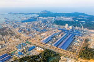 Khu liên hợp Kl994 nhà cái bóng đá world cup thép Hoà Phát Dung Quất. Ảnh minh họa