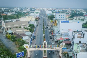 Dự án được thực hiện tại xã Thanh Phú và xã Tân Bửu, huyện Bến Lức, tỉnh Long An.