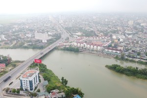 TP. Đông Hà đang hướng đến mục tiêu xây dựng thành đô thị xanh.