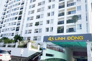 Chung cư 4S Linh Đông đã được đưa vào sử dụng, nhưng chủ Kl99ok phiên bản mới chưa bàn giao sổ hồng cho cư dân