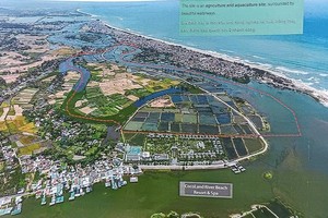 Quảng Ngãi cho ý kiến về đề xuất khu đô thị sinh thái và du lịch hơn 7.200 tỷ đồng 