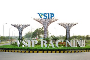 Các dự án Khu công nghiệp Việt Nam - Singapore (VSIP) có mặt từ Bắc tới Nam, mang lại những dự án và việc làm có chất lượng cho Việt Nam. Ảnh: Đức Thanh