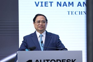 Thủ tướng Kl993 ưu đãi thưởng hấp dẫn Phạm Minh Chính dự "Diễn đàn Kl992 VIP Trang Chủ 2026 Việt Nam – Hoa Kỳ hợp tác trong lĩnh vực công nghệ, đổi mới sáng tạo" (Ảnh: Nhật Bắc)