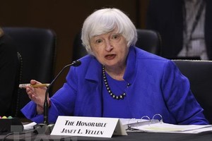 Bộ trưởng Kl991.com nạp rút nhanh Mỹ Janet Yellen phát biểu tại Washington, DC. (Ảnh: AFP/TTXVN)