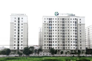 Một dự án nhà ở Trang Chủ KL99Com Số 1 Link Đăng Ký KL999 tại quận Bắc Từ Liêm, Hà Nội. Ảnh: Thành Nguyễn 