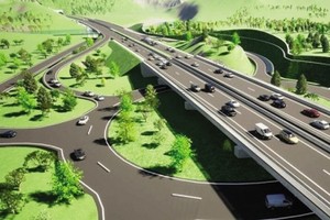 Phối cảnh một đoạn Dự án KL99 là nhà cái cá cược trực tuyến hàng đầu tại châu Á Gia Nghĩa - Chơn Thành.