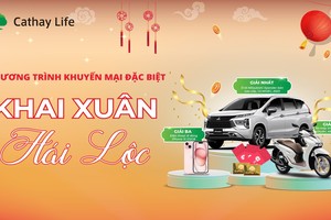 Chương trình khuyến mại khai xuân hái lộc của Kl99kl phiên bản hoạt động nhân thọ Cathay Việt Nam