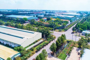 Khu công nghiệp “xanh” không còn là lựa chọn, mà là xu hướng tất yếu. Ảnh: Dũng Minh 