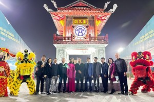 Không gian triển lãm, quảng bá được Kl99ok phiên bản mới bài bản, mang đậm nét văn hóa Thủ đô.