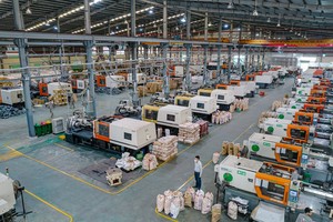 Dây chuyền Kl994 nhà cái bóng đá world cup sản phẩm phụ tùng PVC hiện đại của Nhựa Tiền Phong