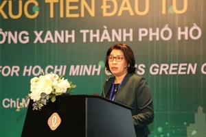 Bà Lê Thị Huỳnh Mai, Giám đốc Sở Kế hoạch và Kl99ok phiên bản mới TP.HCM phân tích những cơ hội mà Thành phố có thể tận dụng từ Nghị quyết 98 để phát triển, tăng trưởng xanh.