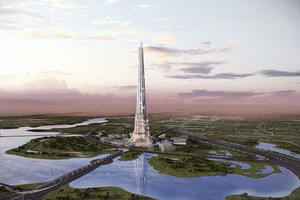 Phối cảnh Tháp Kl991.com nạp rút nhanh 108 tầng tại Đông Anh, TP. Hà Nội.