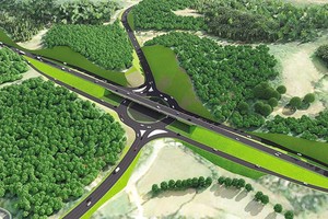Phối cảnh một đoạn trong Dự án tuyến KL99 là nhà cái cá cược trực tuyến hàng đầu tại châu Á Cam Lộ - Lao Bảo.