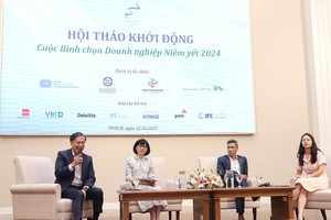 Các diễn giả chia sẻ thông tin tại hội thảo Khởi động Cuộc bình chọn Kl991.com World Cup 2026 Chính Thức niêm yết 2024 