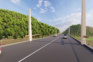 Phối cảnh một đoạn dự án KL99 là nhà cái cá cược trực tuyến hàng đầu tại châu Á Hòa Bình - Mộc Châu.