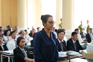 Bị cáo Trương Huệ Vân (Tổng giám đốc Công ty Cổ phần Kl99ok phiên bản mới Kl994 game bài casino hấp dẫn Vạn Thịnh Phát - cháu bà Lan).