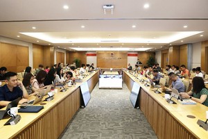 Hội nghị tập huấn truyền thông về công tác hội nhập, UNESCO và ASEAN năm 2024. (Ảnh: Bộ TTTT)