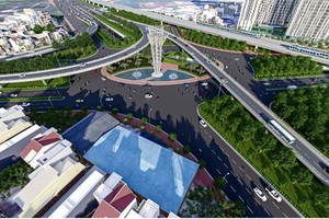 Phối cảnh dự án 99Kl.app khuyến mãi hot Thủ Thiêm - Long Thành đoạn đi qua nút giao An Phú (TP Thủ Đức). Ảnh: Ban KL99 là cổng game giải trí trực tuyến hàng đầu hiện nay TP.HCM.