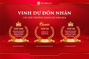 SeABank lần thứ 5 được vinh danh trong Top 500 Kl991.com World Cup 2026 Chính Thức tăng trưởng nhanh nhất Việt Nam
