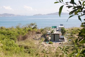 Khu vực Dự án Khu biệt thự Quốc Anh tại xã Phước Đồng, thành phố Nha Trang, tỉnh Khánh Hòa. 