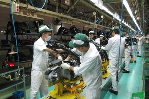 Dây chuyền công nghệ hiện đại của Công ty Honda Việt Nam
