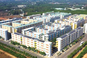 Dự án nhà ở Trang Chủ KL99Com Số 1 Link Đăng Ký KL999 Becamex Định Hòa ở Bình Dương. Ảnh: Trọng Tín 