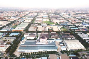 Các khu công nghiệp ở Bình Dương luôn đạt tỷ lệ lấp đầy cao 