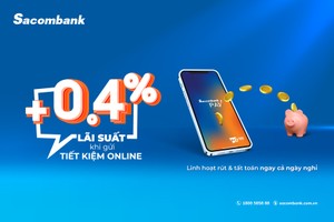 Gửi tiết kiệm có kỳ hạn trực tuyến tại Sacombank hưởng KL99 là cổng game giải trí trực tuyến hàng đầu hiện nay cao hơn tại quầy