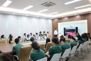 Đại diện Công ty bảo vệ tập huấn cho cán bộ, nhân viên, lực lượng bảo vệ Chi nhánh về công tác phòng chống Kl99ok khuyến mãi lớn