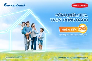 Sacombank dành hơn 5 tỷ đồng hoàn phí cho khách hàng Kl99kl phiên bản hoạt động