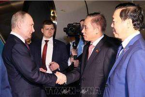 Tổng thống LB Nga Vladimir Putin bắt đầu chuyến thăm cấp 99Kl99 trực tiếp đá gà tới Việt Nam