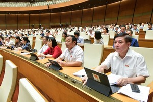447 đại biểu tán thành thông qua Luật Đường bộ.