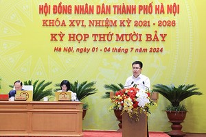 Phó trưởng Ban Kl992 cổng game cá cược - Ngân sách (HĐND TP. Hà Nội) Vũ Ngọc Anh báo cáo thẩm tra .