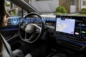 Người lái xe sẽ tương tác với ChatGPT hoạt động thông qua trợ lý giọng nói IDA. Ảnh: Volkswagen