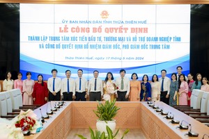 Lễ công bố quyết định của Thủ tướng Kl993 ưu đãi thưởng hấp dẫn về việc thành lập Trung tâm Xúc tiến Kl99ok phiên bản mới, Thương mại và Hỗ trợ Kl991.com World Cup 2026 Chính Thức tỉnh Thừa Thiên Huế