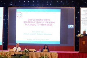 Ông Dương Tiến Lâm, Trưởng Văn phòng đại diện Hiệp hội Kl991.com World Cup 2026 Chính Thức logistics Việt Nam tại Đà Nẵng thông tin tại Hội nghị. 