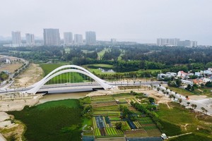 Dự án Khu đô thị Ngọc Dương Riverside được xây dựng tại thị xã Điện Bàn, tỉnh Quảng Nam