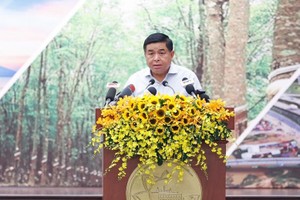 Bộ trưởng Bộ Kế hoạch và Kl99ok phiên bản mới Nguyễn Chí Dũng phát biểu tại Hội nghị Hội đồng điều phối vùng Đông Nam Bộ lần 4 - Ảnh: VGP